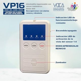 NUEVO! Sistema Alarma Cama Inteligente Ancianos
