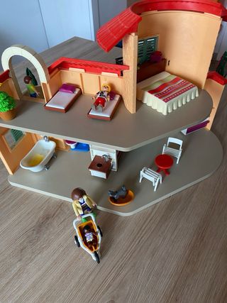 Casa Playmobil - Muñecos y Mobiliario