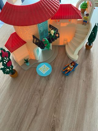 Casa Playmobil - Muñecos y Mobiliario