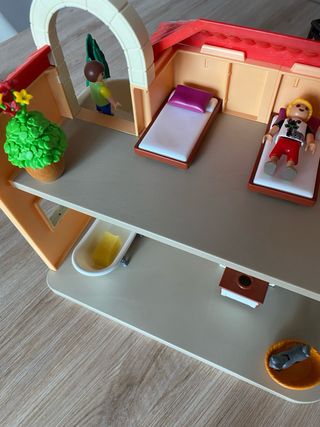 Casa Playmobil - Muñecos y Mobiliario