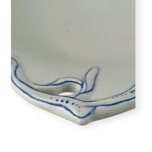 Frutero de cerámica esmaltada Pickman