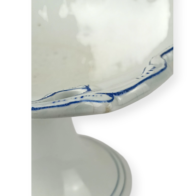 Frutero de cerámica esmaltada Pickman