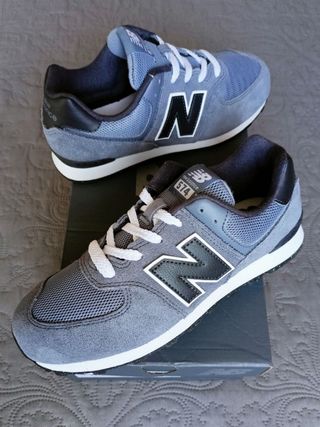 Zapatillas New Balance 574 talla 37 gris