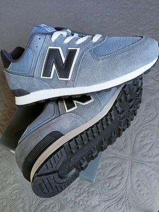 Zapatillas New Balance 574 talla 37 gris
