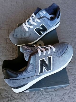 Zapatillas New Balance 574 talla 37 gris