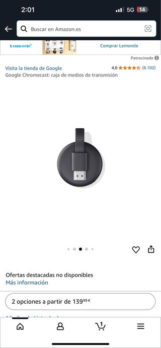 Chromecast Google - Media Streaming