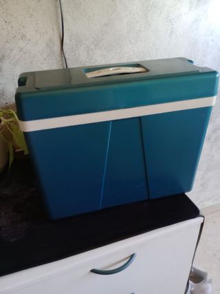 Nevera portátil vintage años 80