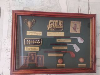 Cuadro coleccionable golf
