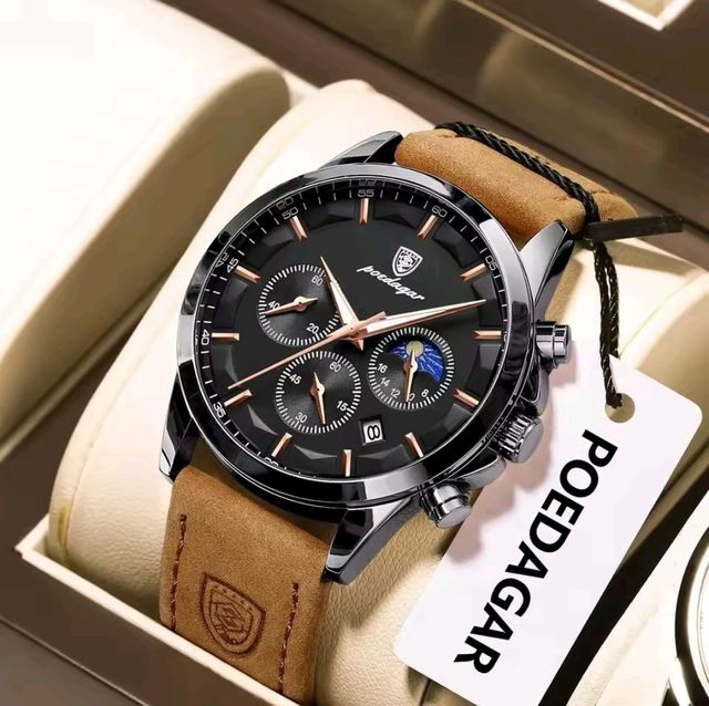 Reloj POEDAGAR Hombre Marrón