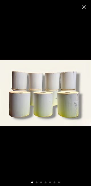 Rollos pegatinas térmicas impresora