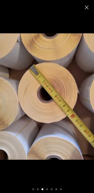 Rollos pegatinas térmicas impresora