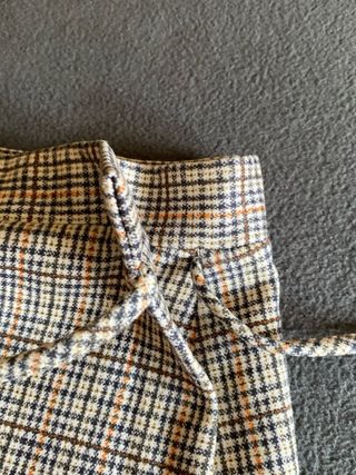 Mini Falda cuadros Zara XS