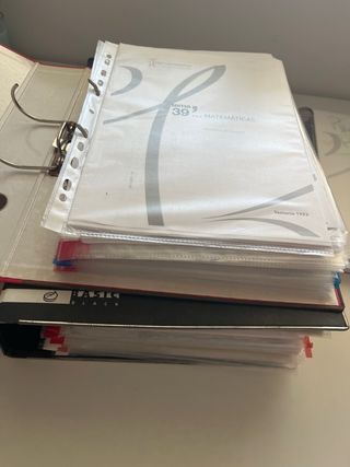 Temas y prácticas de la oposición de Matemáticas 
