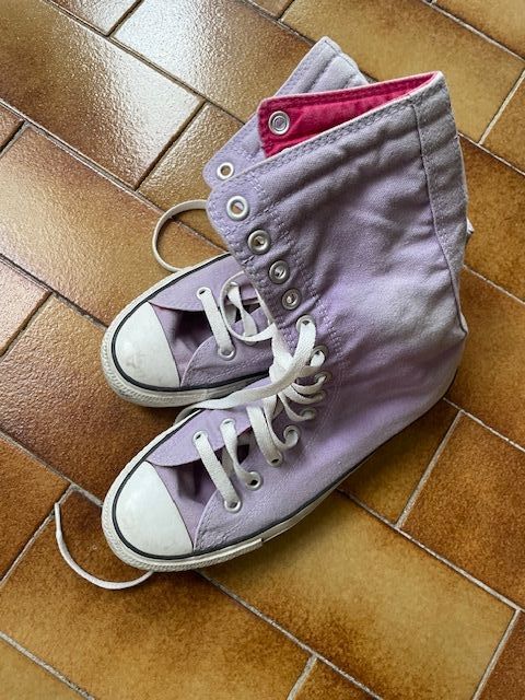 Converse All Star alte viola-rosa