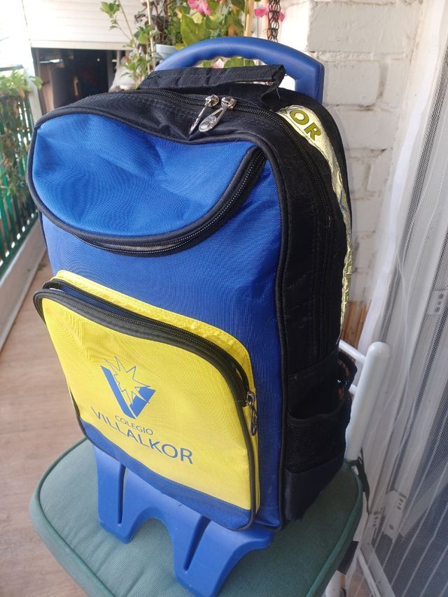 Mochila Colegio Villalkor con ruedas