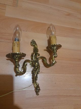 Apliques dorados vintage (2 unidades)