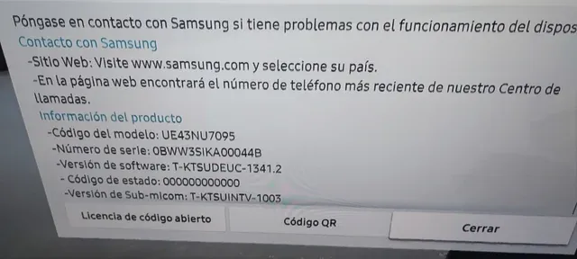 TV Samsung 43" Smart TV