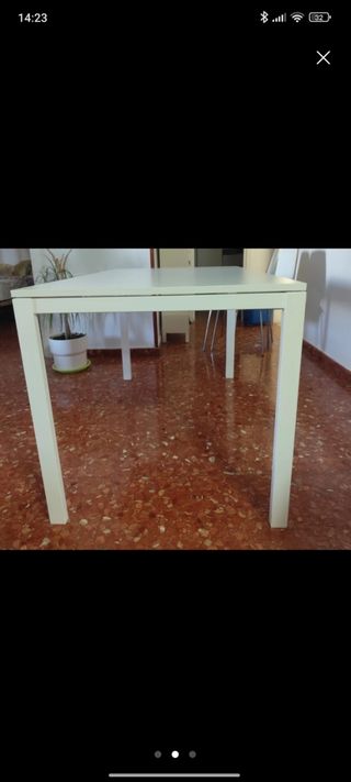 Mesa Comedor Blanca PERFECTO ESTADO 
