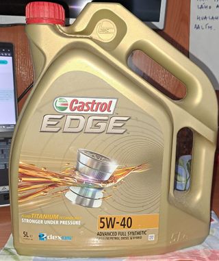 Aceite Castrol Edge 5W-40 5L
