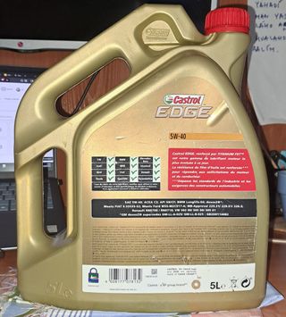 Aceite Castrol Edge 5W-40 5L
