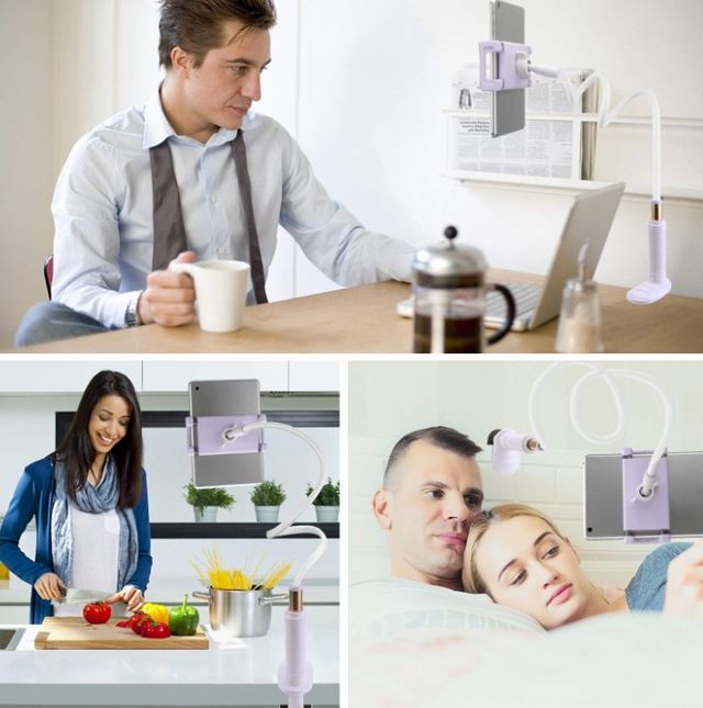 Soporte flexible tablet/móvil