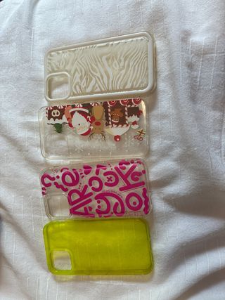 Fundas iPhone 12 Shein (4 unidades)