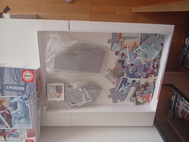 Puzzle, domino y memory Frozen II 4 en 1 Educa