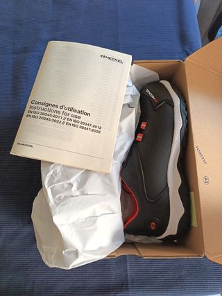 Zapatos Heckel Seguridad Talla 40