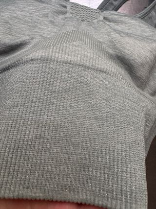 Reggiseno sportivo Decathlon XS - verde azzurro