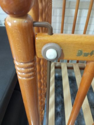 Cuna bebé madera maciza