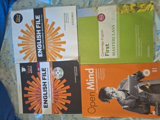 Lote de libros para aprender inglés. B2 y B1. 