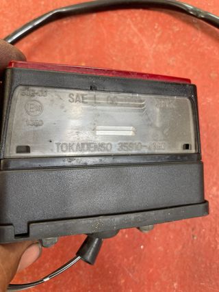 Luz matrícula Suzuki Bandit 650