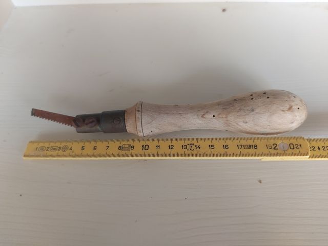 Sega a tampone antica