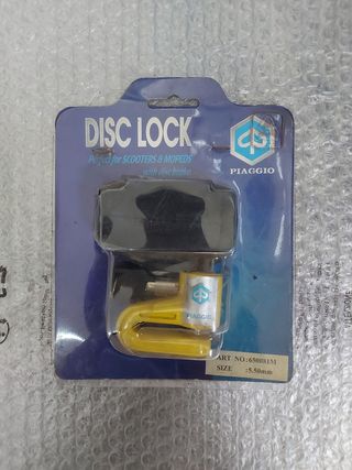 Blocco Disco Piaggio - Antifurto