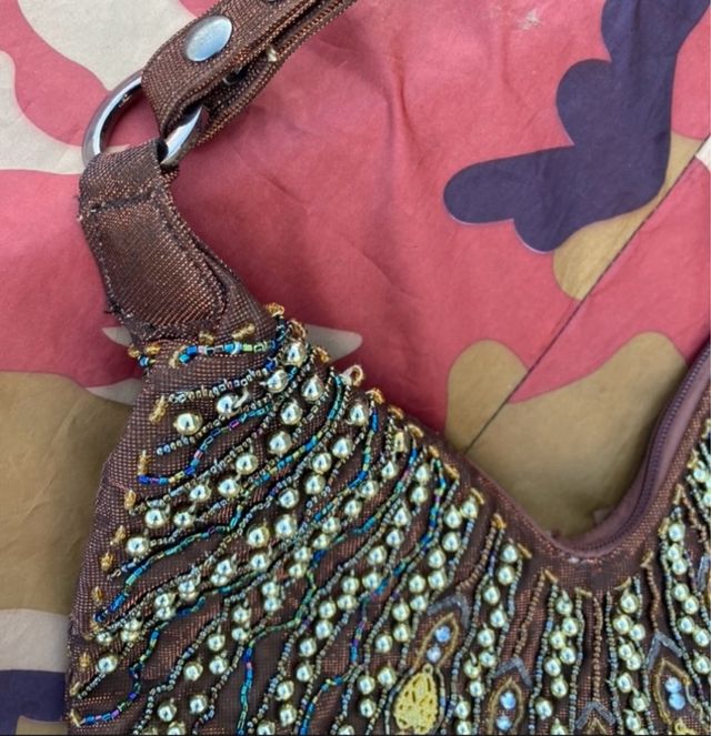 Borsa Tracolla Ricamata