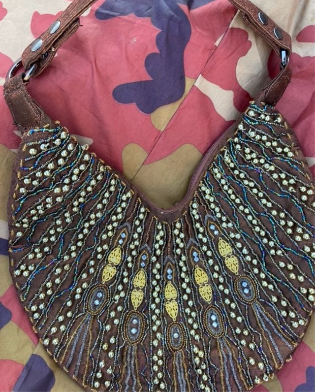 Borsa Tracolla Ricamata