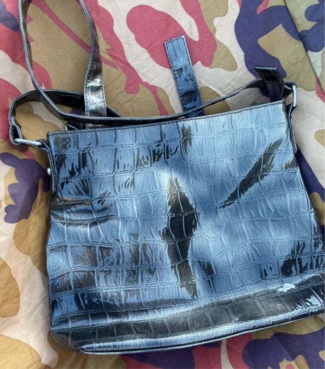 Borsa a tracolla blu scuro