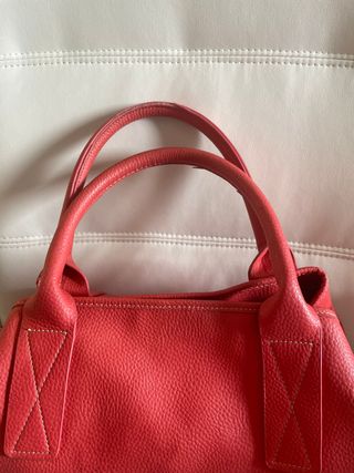 Bolso Adolfo Domínguez rojo
