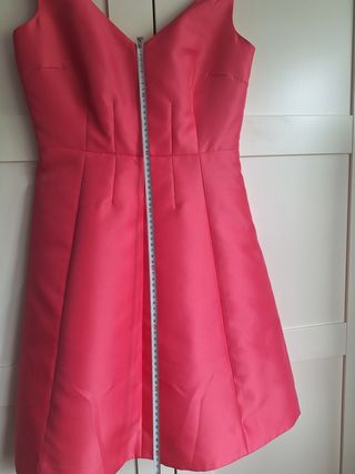 Vestido Adolfo Domínguez fucsia nuevo con etiqueta