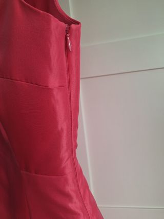 Vestido Adolfo Domínguez fucsia nuevo con etiqueta