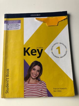 Key to Bachillerato 1. Student's Book. 2 Edition