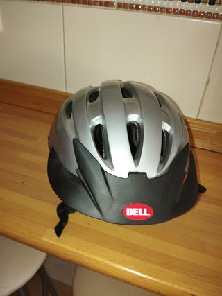 Casco bici Bell adulto gris talla M