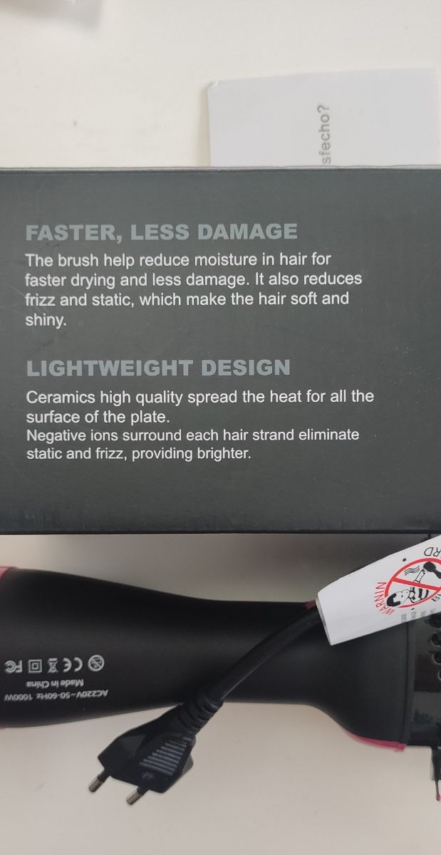 Cepillo secador pelo - Rizador