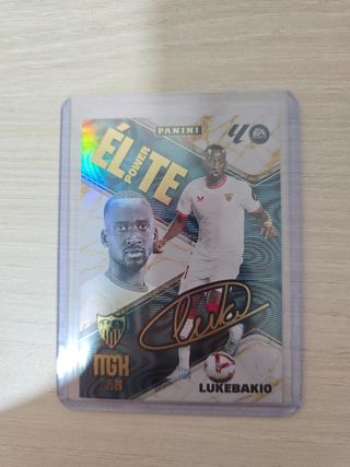 Carta Lukebakio Panini Elite 25/26