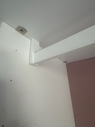 Vestidor blanco y rosa - Armario modular