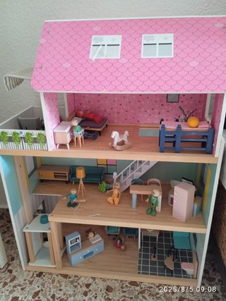 Casa Muñecas Rosa - Juguete Infantil