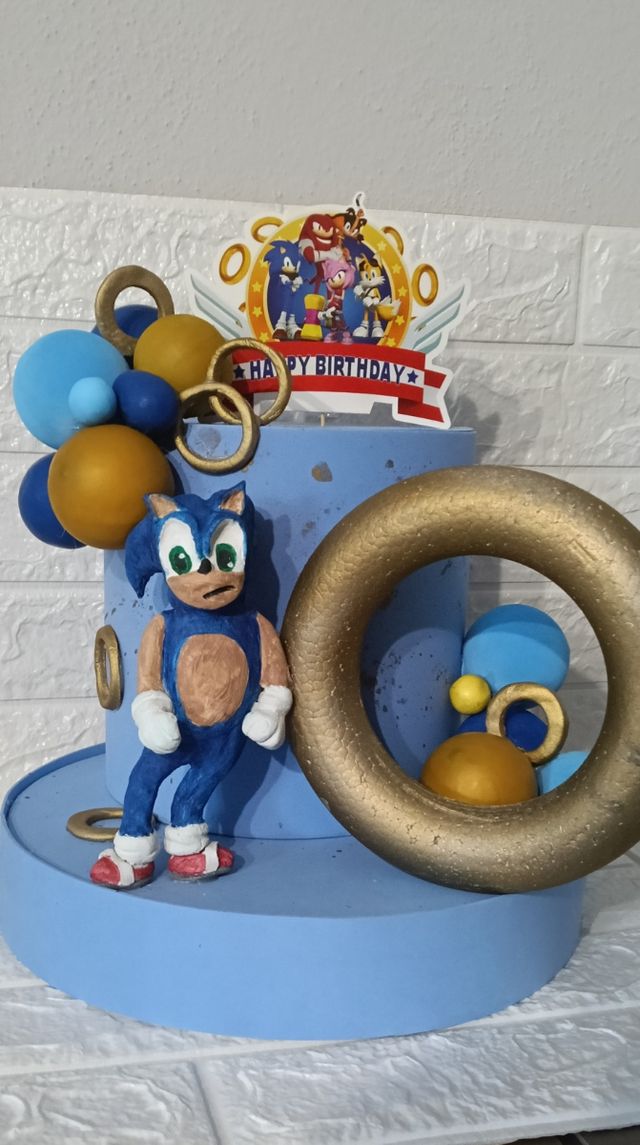 Torta scenografica Sonic