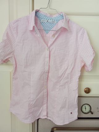 Camicia rosa Tommy Hilfiger
