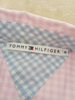 Camicia rosa Tommy Hilfiger