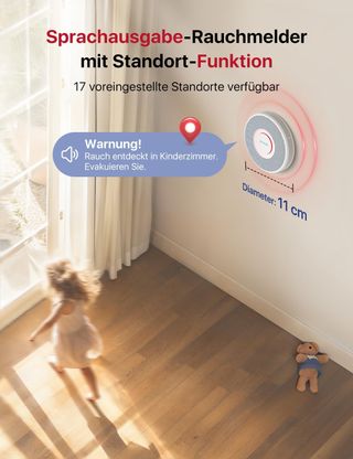 Detector de humo inteligente XSense XS0BMR61 5 uds